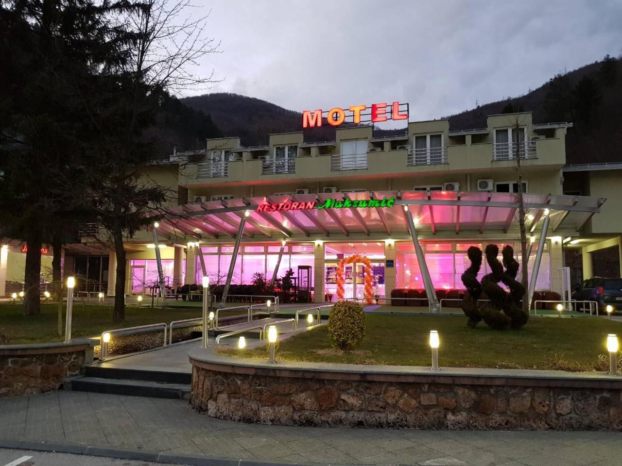 Motel Maksumic Jablanica Kültér fotó